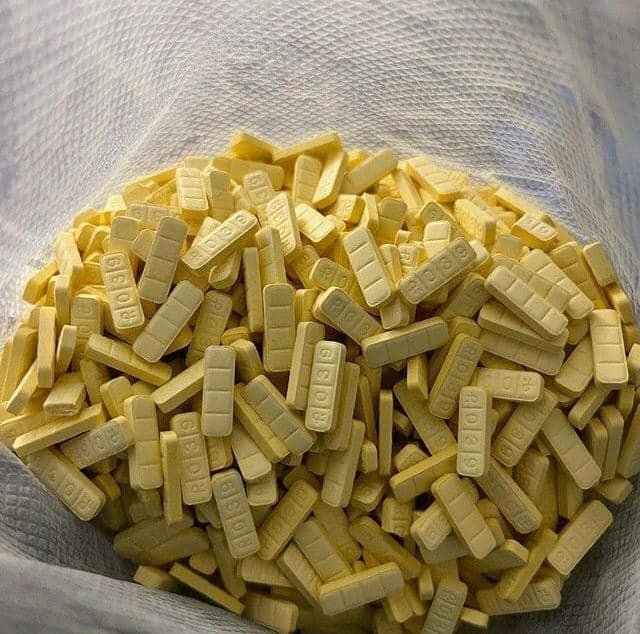 Yellow Xanax | R039 Yellow Bar 2mg